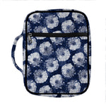 Shibori Motif Pattern Print Front Pocket Bible Bag