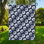 Shibori Motif Pattern Print Garden Flag