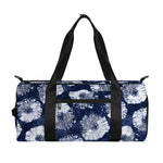 Shibori Motif Pattern Print Gym Bag
