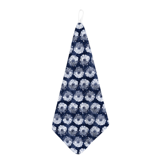 Shibori Motif Pattern Print Hand Towel