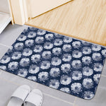 Shibori Motif Pattern Print Indoor Door Mat