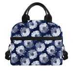 Shibori Motif Pattern Print Insulated Lunch Bag