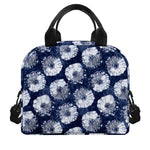 Shibori Motif Pattern Print Insulated Lunch Bag