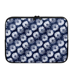 Shibori Motif Pattern Print Laptop Sleeve