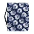 Shibori Motif Pattern Print Leather Bible Cover