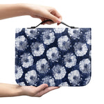 Shibori Motif Pattern Print Leather Bible Cover