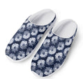 Shibori Motif Pattern Print Mesh Casual Shoes