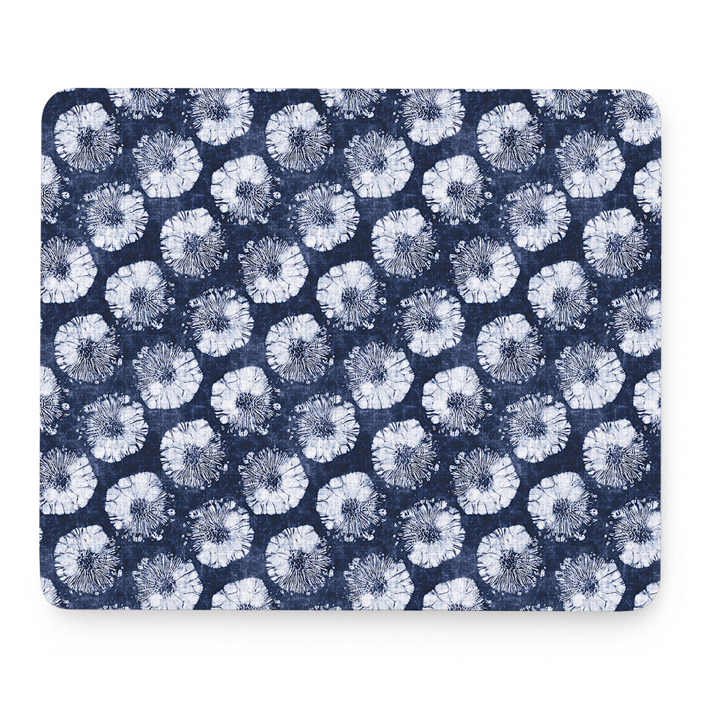Shibori Motif Pattern Print Mouse Pad