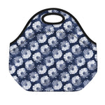 Shibori Motif Pattern Print Neoprene Lunch Bag