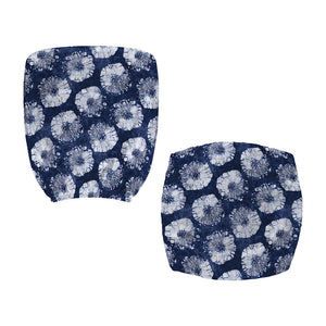 Shibori Motif Pattern Print Office Chair Cover