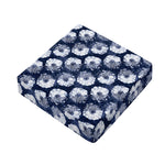 Shibori Motif Pattern Print Outdoor Seat Cushion Cover