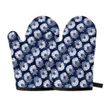Shibori Motif Pattern Print Oven Mitts