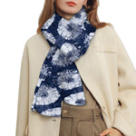 Shibori Motif Pattern Print Scarf