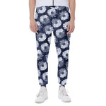 Shibori Motif Pattern Print Scuba Joggers
