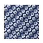 Shibori Motif Pattern Print Silk Bandana