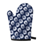 Shibori Motif Pattern Print Single Oven Mitt