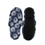 Shibori Motif Pattern Print Slippers