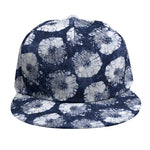 Shibori Motif Pattern Print Snapback Cap