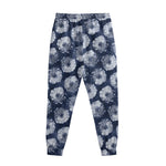 Shibori Motif Pattern Print Sweatpants