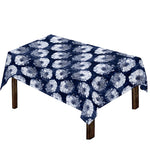 Shibori Motif Pattern Print Tablecloth