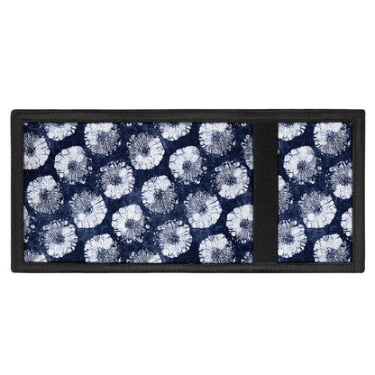 Shibori Motif Pattern Print Trifold Wallet