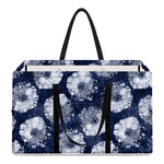 Shibori Motif Pattern Print Utility Tote Bag