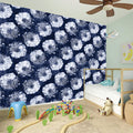 Shibori Motif Pattern Print Wall Sticker