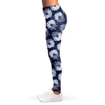 Shibori Motif Pattern Print Women's Leggings