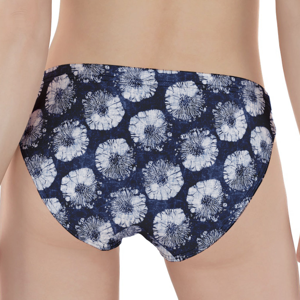 Shibori Motif Pattern Print Women's Panties