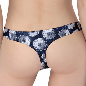 Shibori Motif Pattern Print Women's Thong