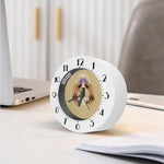 Shih Tzu Portrait Print Alarm Clock