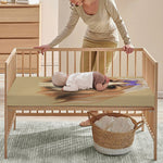 Shih Tzu Portrait Print Baby Crib Sheet