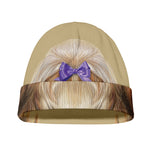 Shih Tzu Portrait Print Beanie
