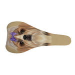 Shih Tzu Portrait Print Bicycle Seat Cover