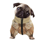 Shih Tzu Portrait Print Dog Zip Up Jacket