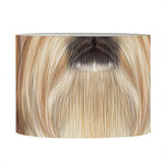 Shih Tzu Portrait Print Drum Lamp Shade