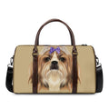 Shih Tzu Portrait Print Duffel Bag