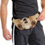 Shih Tzu Portrait Print Fanny Pack