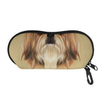 Shih Tzu Portrait Print Glasses Case