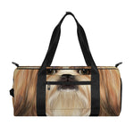 Shih Tzu Portrait Print Gym Bag