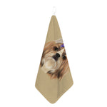 Shih Tzu Portrait Print Hand Towel