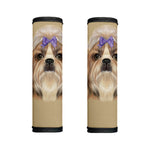 Shih Tzu Portrait Print Handle Covers
