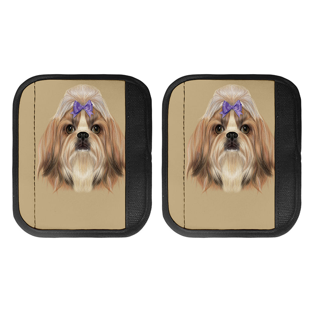 Shih Tzu Portrait Print Handle Covers