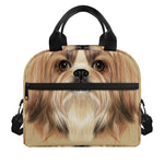 Shih Tzu Portrait Print Insulated Lunch Bag