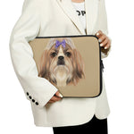 Shih Tzu Portrait Print Laptop Sleeve