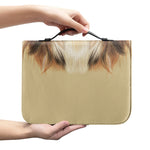 Shih Tzu Portrait Print Leather Bible Cover