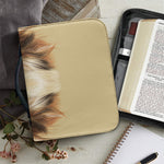 Shih Tzu Portrait Print Leather Bible Cover