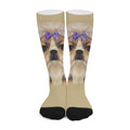 Shih Tzu Portrait Print Long Socks