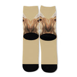 Shih Tzu Portrait Print Long Socks