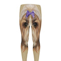 Shih Tzu Portrait Print Men's Leggings